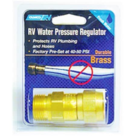 Camco Camco Mfg Inc   Rv RV Brass Water Pressure Regulator  40055 40055